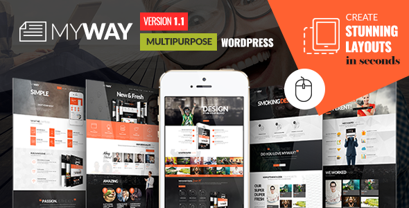 ThemeForest MyWay Multipurpose Creative Wordpress Theme 10804805 ThemeForest MyWay Multipurpose Creative Wordpress Theme 10804805