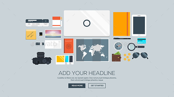 GraphicRiver Travel Concept Banner 11202952 GraphicRiver Travel Concept Banner 11202952