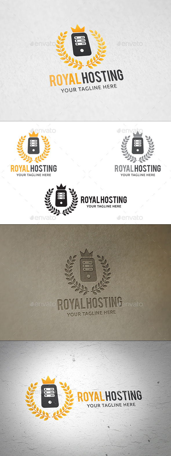 GraphicRiver Royal Hosting Logo Template 11203099 GraphicRiver Royal Hosting Logo Template 11203099