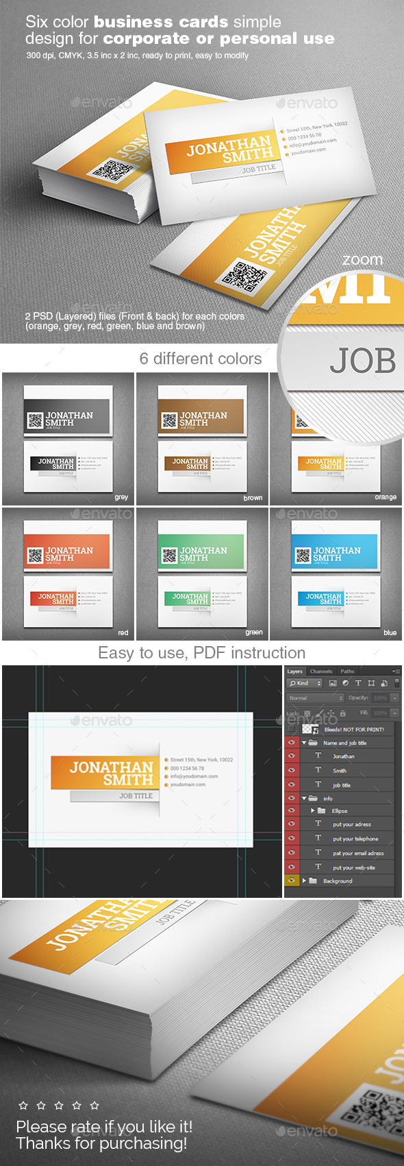 GraphicRiver Simple and Clean Business Card 11203664 GraphicRiver Simple and Clean Business Card 11203664