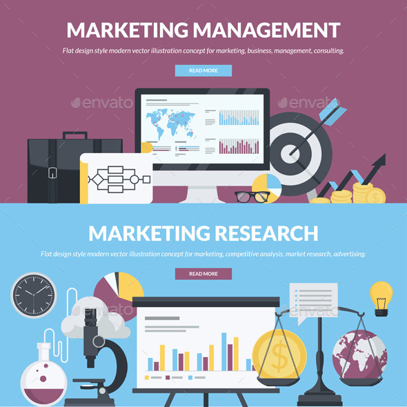 GraphicRiver Set of Flat Design Banners for Marketing 11203692 GraphicRiver Set of Flat Design Banners for Marketing 11203692