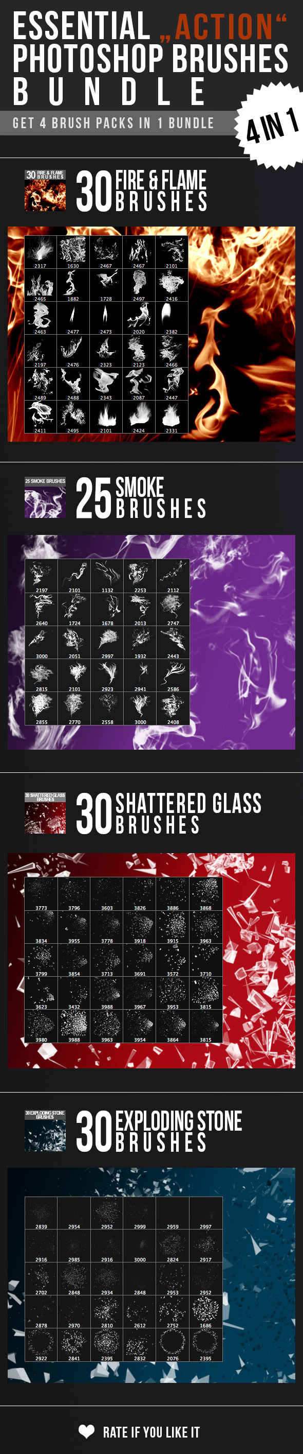 GraphicRiver Essential Action Photoshop Brushes Bundle 11203722 GraphicRiver Essential Action Photoshop Brushes Bundle 11203722