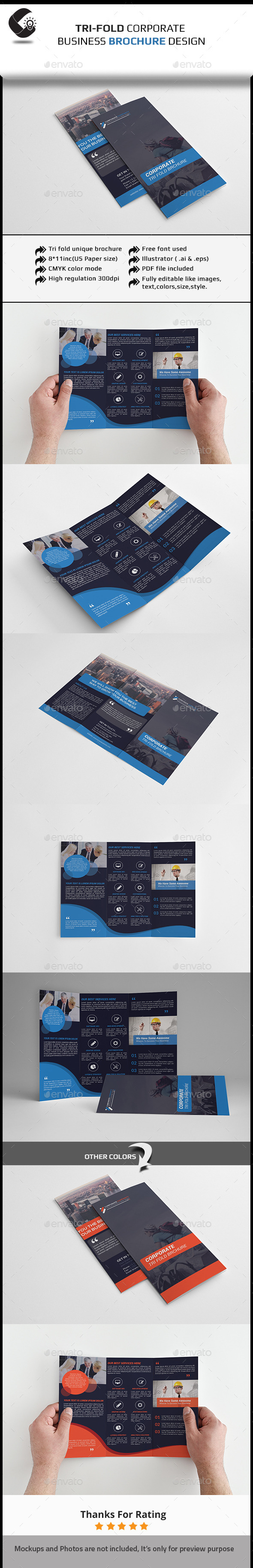 GraphicRiver Tri-Fold Corporate Brochure 11206187 GraphicRiver Tri-Fold Corporate Brochure 11206187