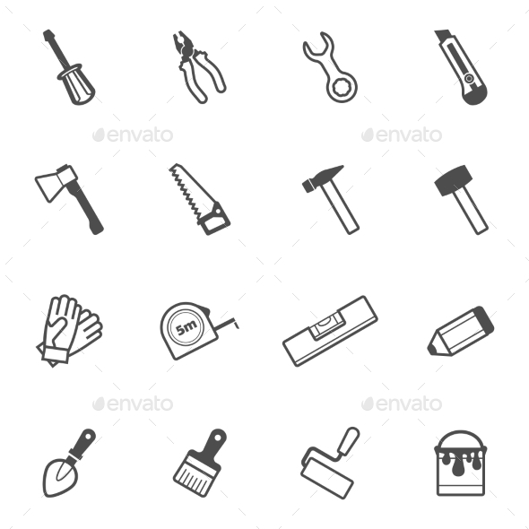 GraphicRiver Construction and Repair Tool Icon Set 11206297 GraphicRiver Construction and Repair Tool Icon Set 11206297