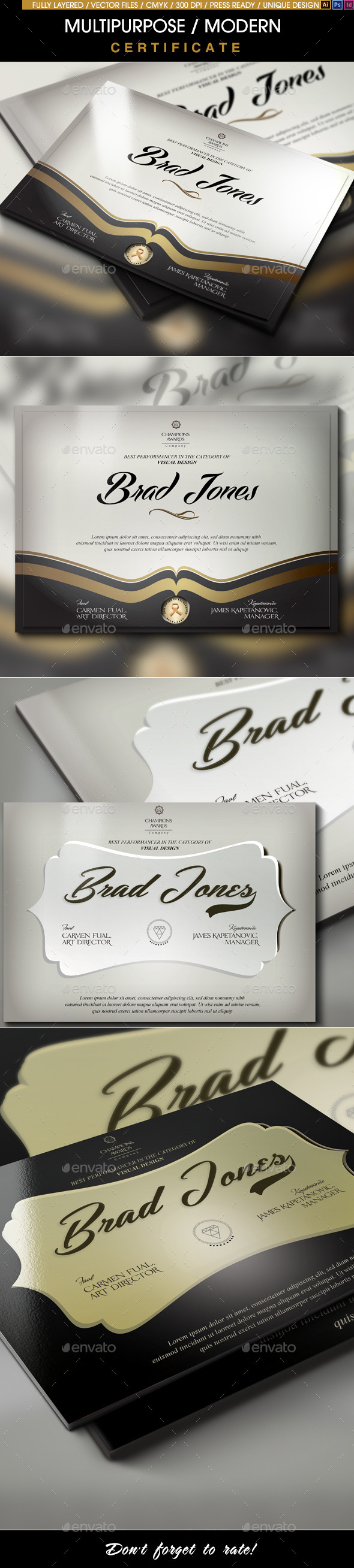 GraphicRiver A Great Deal Modern Certificates v.2 11208155 GraphicRiver A Great Deal Modern Certificates v.2 11208155