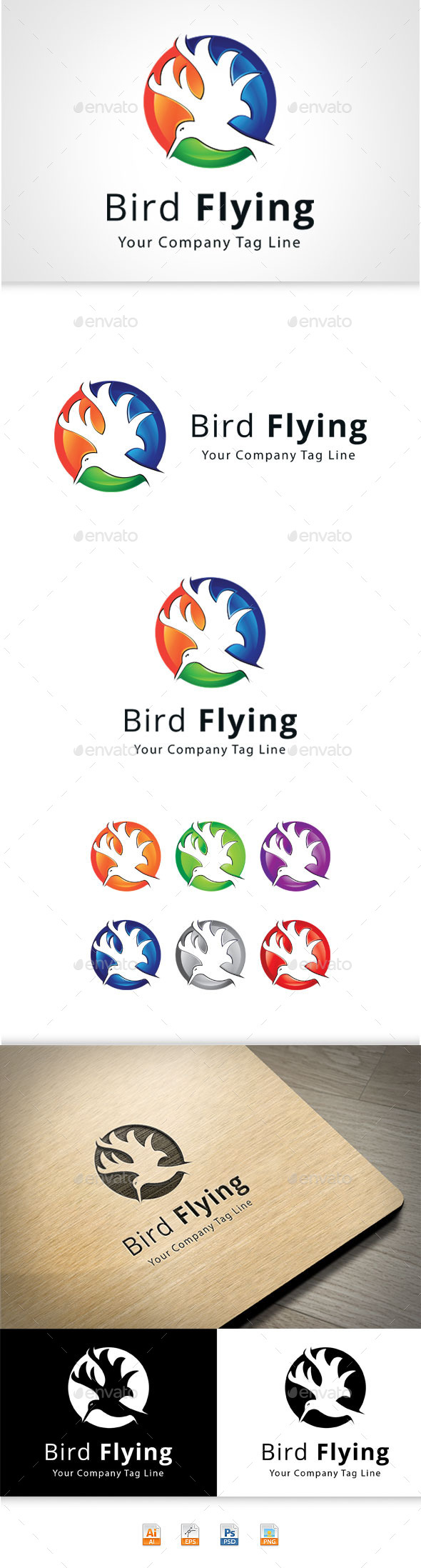 GraphicRiver Bird Flying 11209097 GraphicRiver Bird Flying 11209097