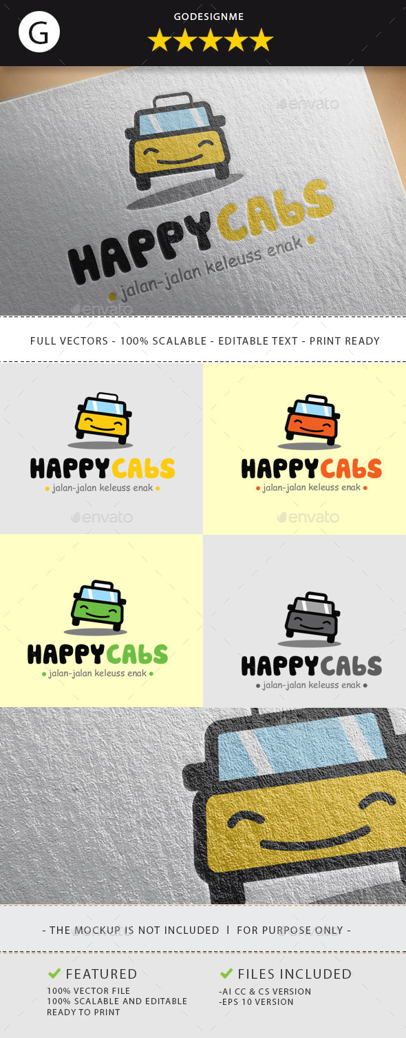 GraphicRiver Happy Cabs 11211180 GraphicRiver Happy Cabs 11211180