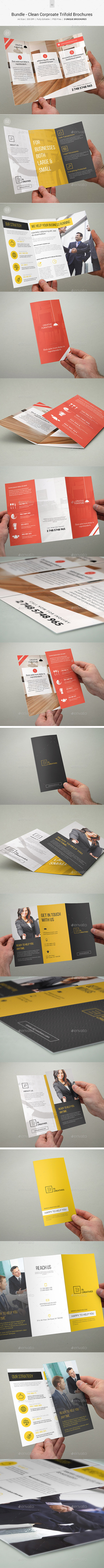 GraphicRiver Bundle Corporate Trifold Brochure 02 11211280 GraphicRiver Bundle Corporate Trifold Brochure 02 11211280