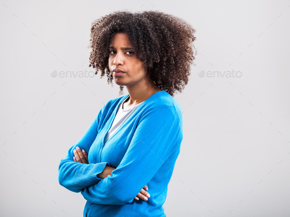 Offended woman (Misc) Photo Download