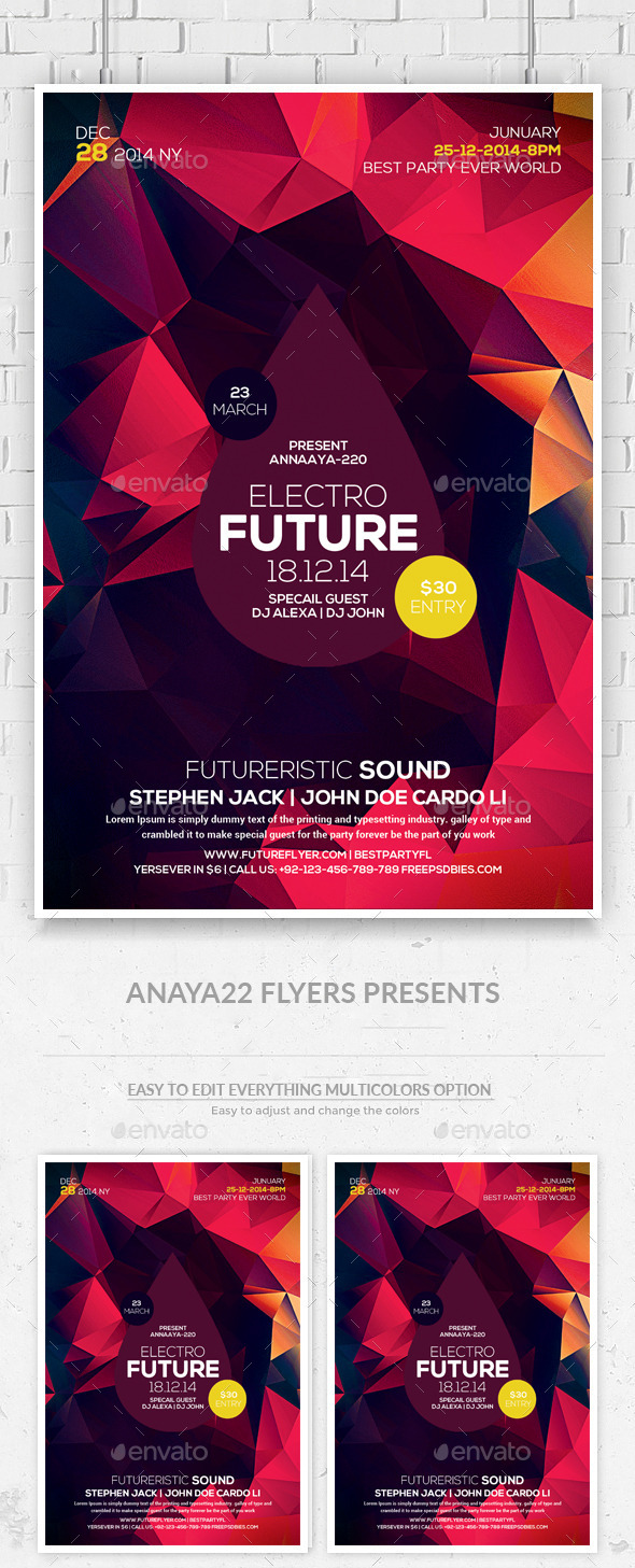 GraphicRiver Minimal Futuristic Psd Flyer Templates 11211652 GraphicRiver Minimal Futuristic Psd Flyer Templates 11211652