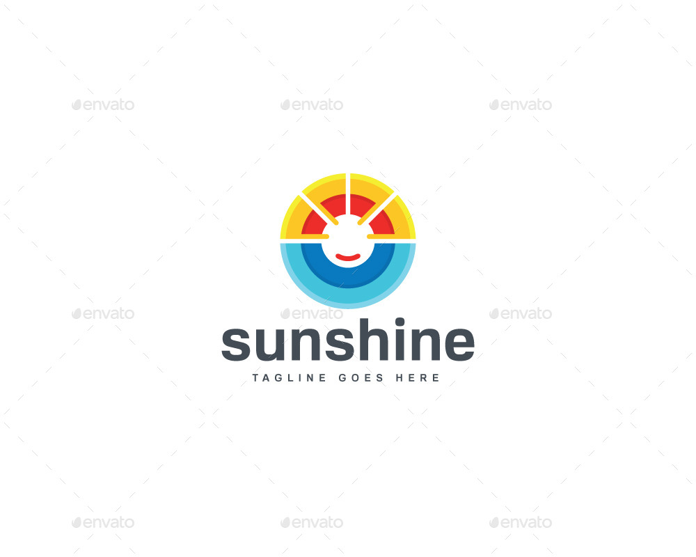 Sun Shine Logo Template by designgarrad | GraphicRiver