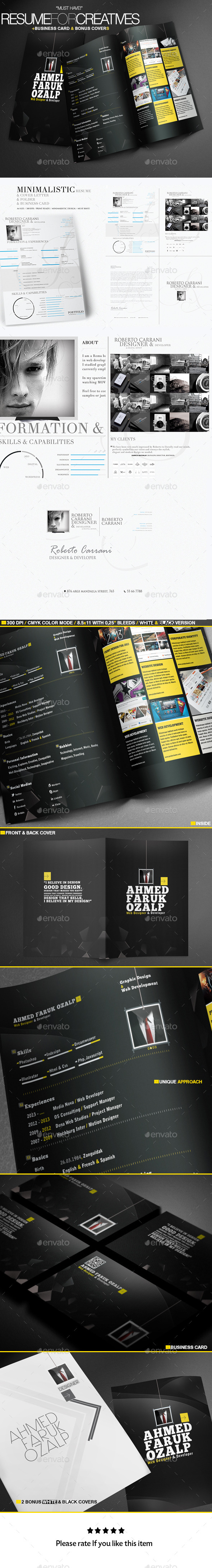 GraphicRiver A Great Deal Creative Resume Templates 2in1 11212016 GraphicRiver A Great Deal Creative Resume Templates 2in1 11212016