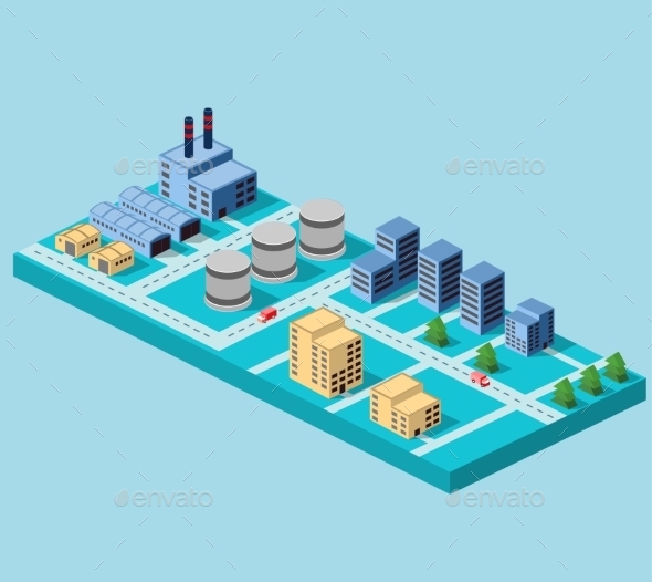GraphicRiver Industrial Buildings 11212599 GraphicRiver Industrial Buildings 11212599