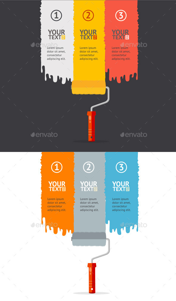 GraphicRiver Rollerbrushes Option Banner 11213072 GraphicRiver Rollerbrushes Option Banner 11213072