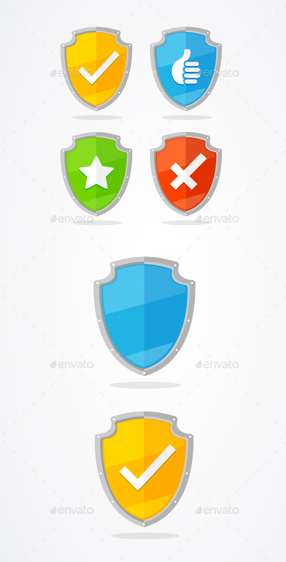 GraphicRiver Shield Set 11213121 GraphicRiver Shield Set 11213121