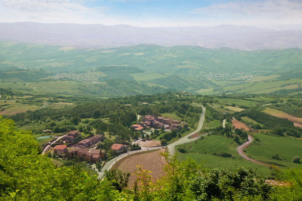 Tuscany Landscape. Radicofani, Italy (Misc) Photo Download