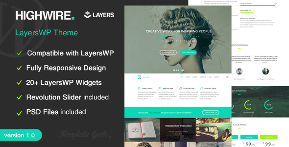Highwire - LayersWP Business WordPress Theme