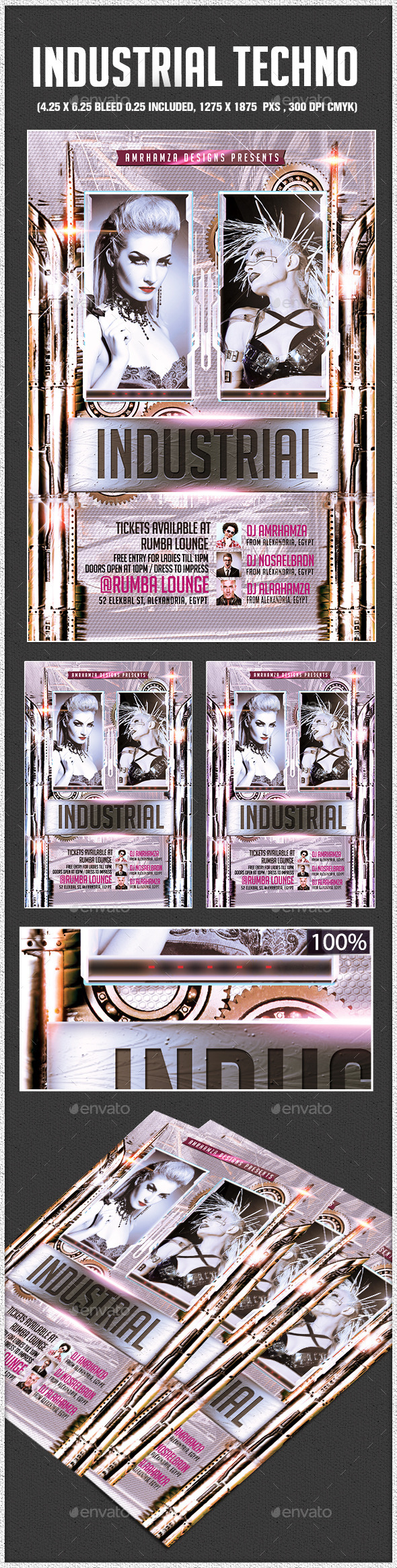 GraphicRiver Industrial Techno 11214015 GraphicRiver Industrial Techno 11214015