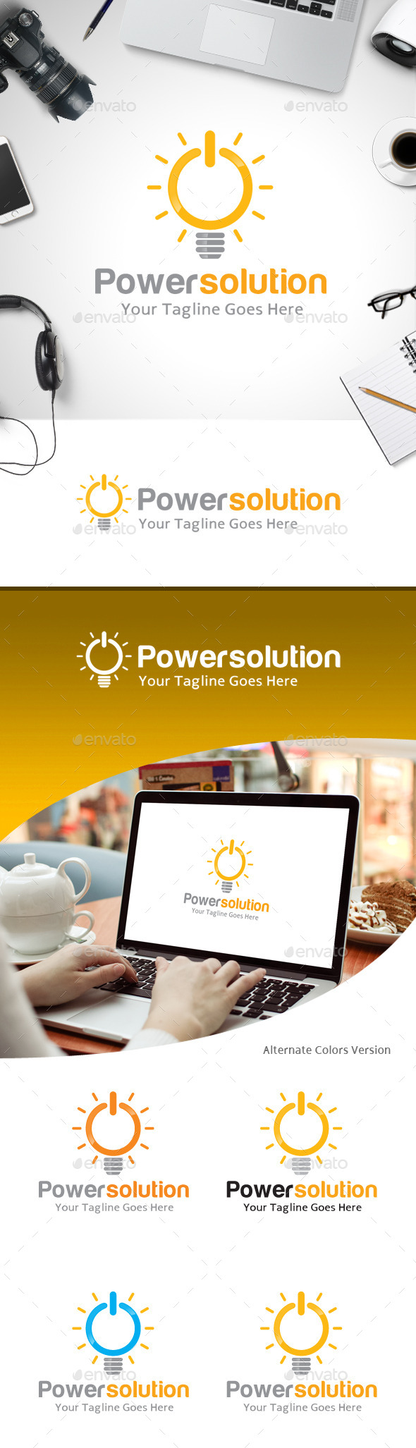 GraphicRiver Power Solution Logo 11214191 GraphicRiver Power Solution Logo 11214191