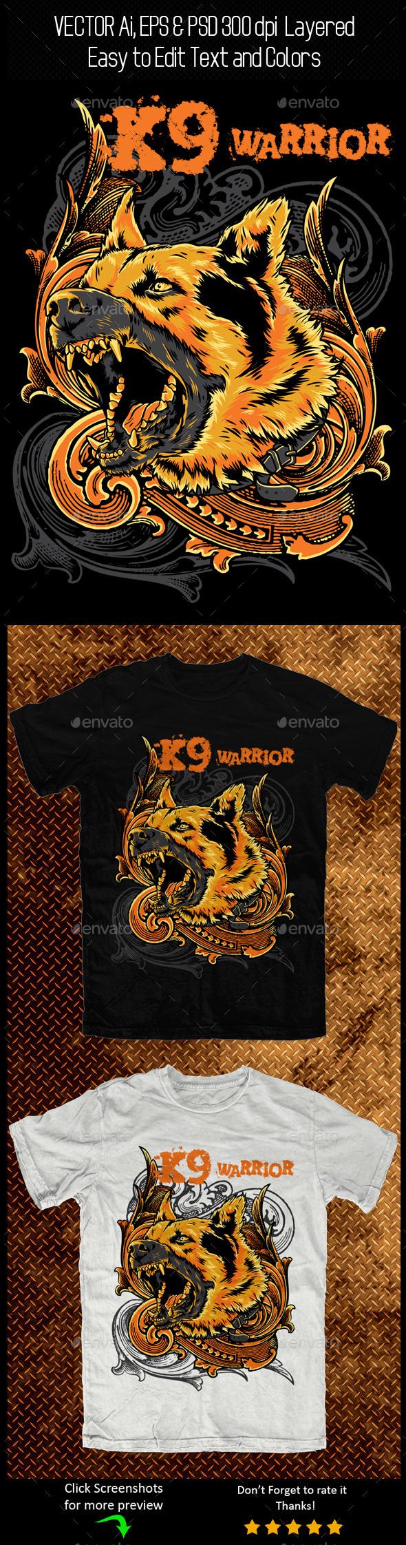 GraphicRiver K9 Warrior 11128802 GraphicRiver K9 Warrior 11128802