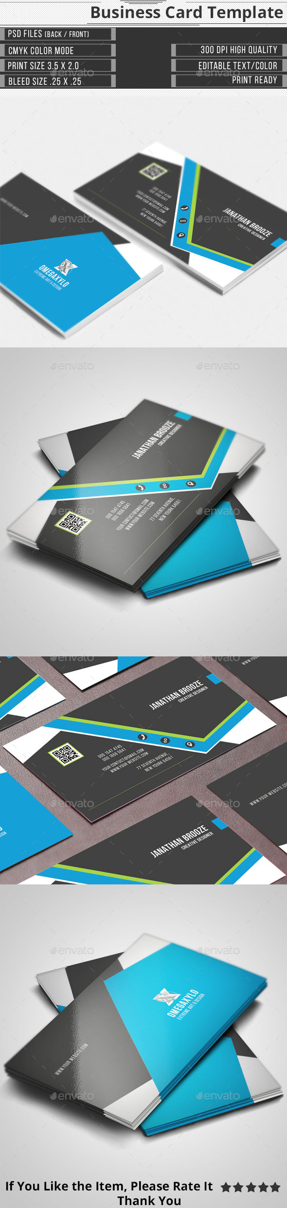 GraphicRiver Corporate Business Card 11217239 GraphicRiver Corporate Business Card 11217239