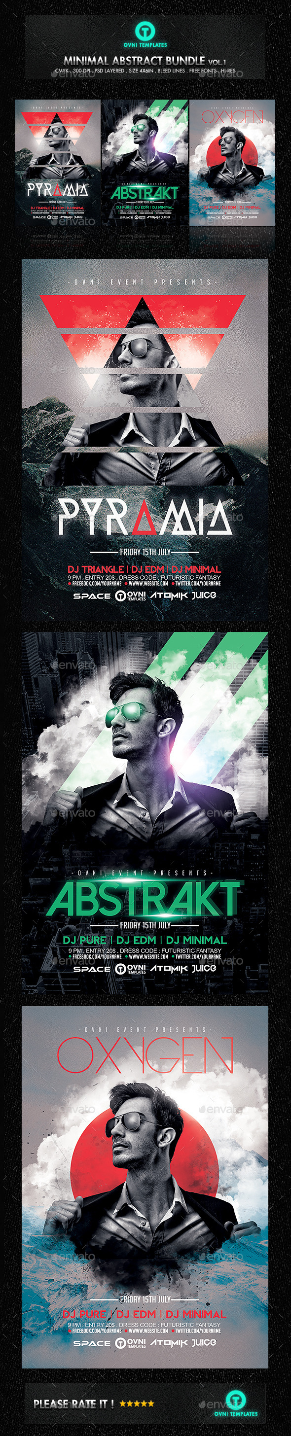 GraphicRiver Abstract Minimal Flyer Bundle 11217592 GraphicRiver Abstract Minimal Flyer Bundle 11217592