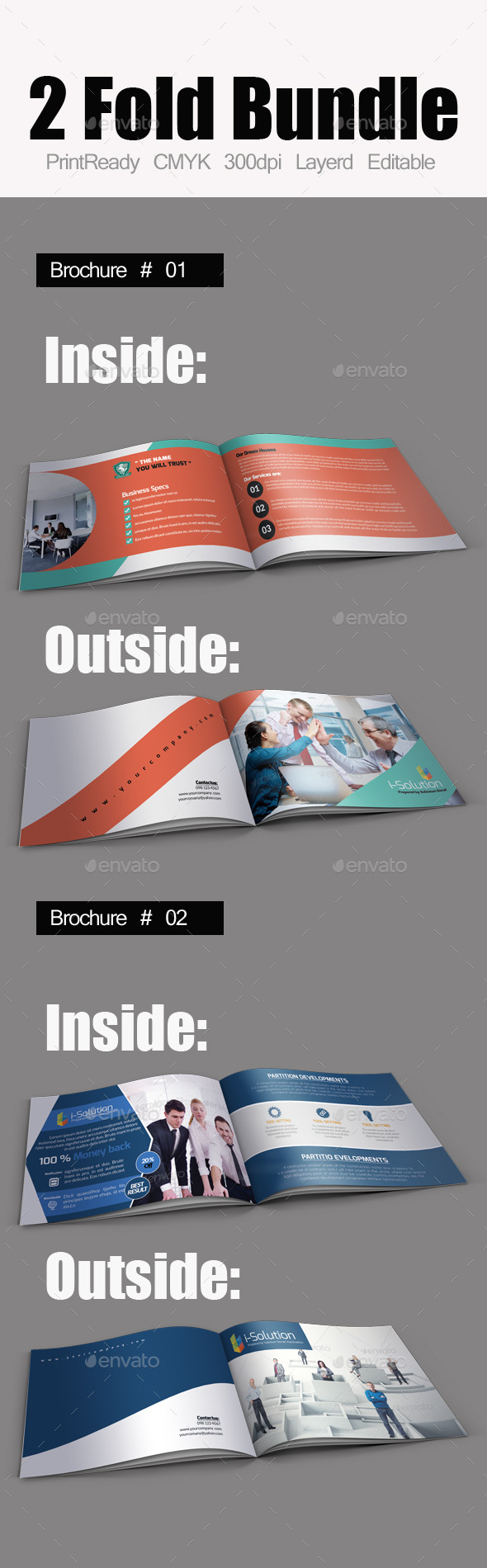 GraphicRiver Business Bifold Square Brochure Bundle 11218059 GraphicRiver Business Bifold Square Brochure Bundle 11218059