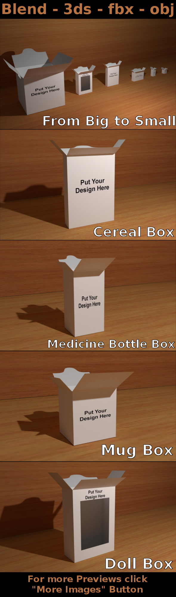 3DOcean Box Packaging Collections 11218404 3DOcean Box Packaging Collections 11218404