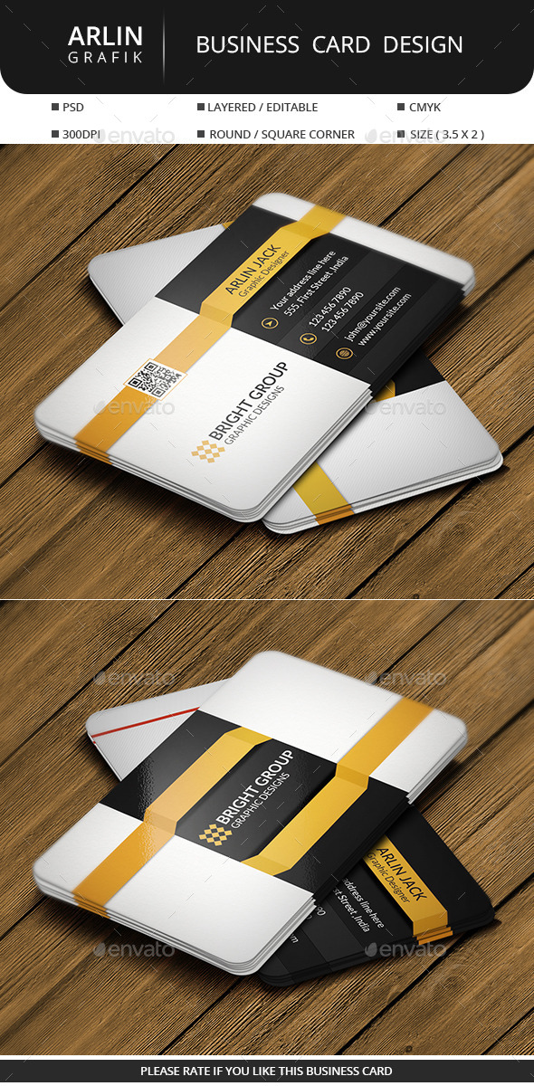 GraphicRiver Creative Business Card 11220850 GraphicRiver Creative Business Card 11220850