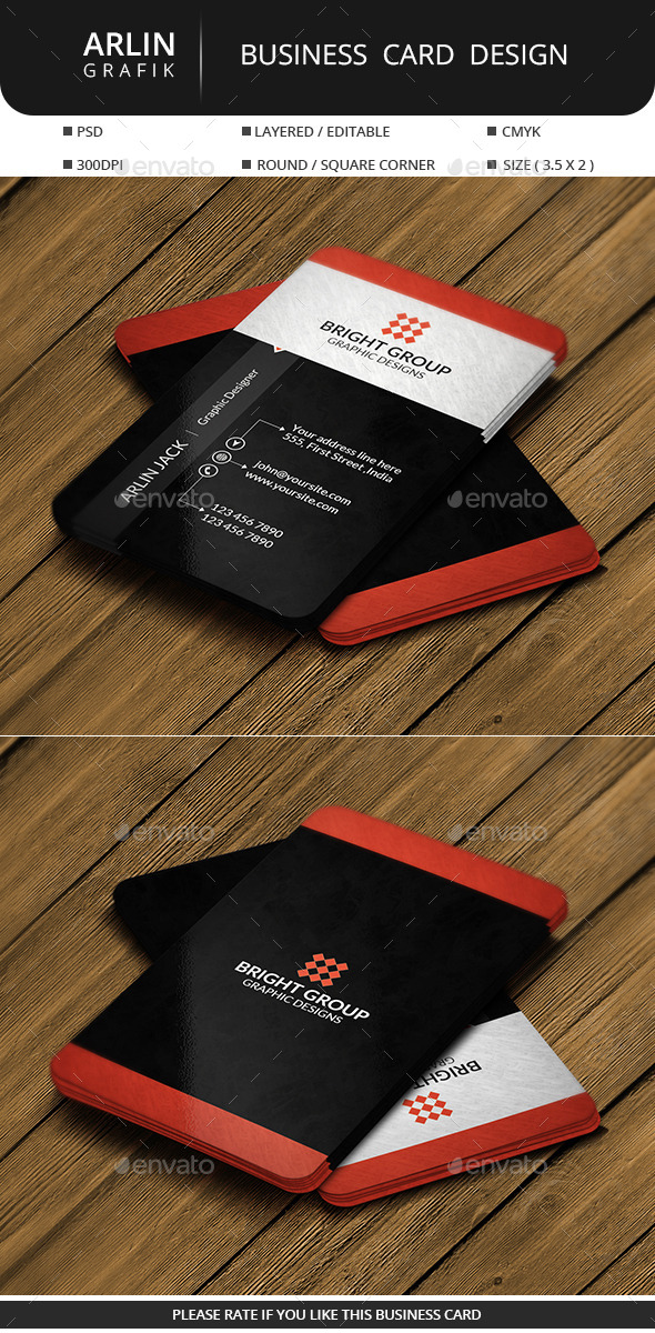 GraphicRiver Creative Business Card 11220876 GraphicRiver Creative Business Card 11220876