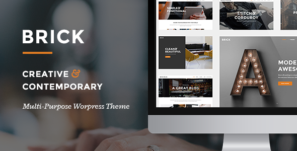 Brick - A Contemporary Multi-Purpose Theme