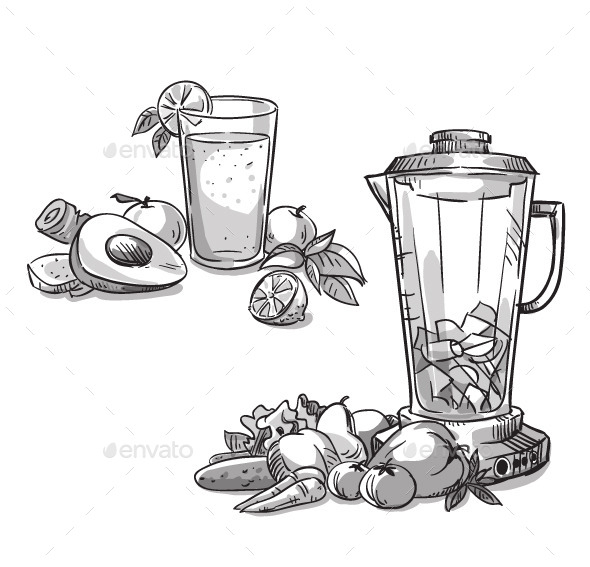 GraphicRiver Blender and Smoothie 11222447 GraphicRiver Blender and Smoothie 11222447
