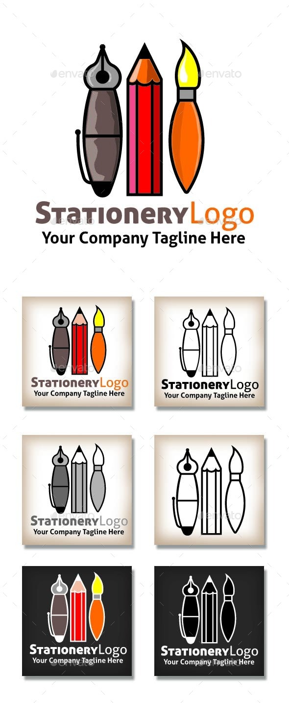 GraphicRiver Stationery Logo 11224480 GraphicRiver Stationery Logo 11224480