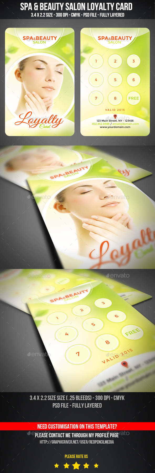 GraphicRiver Spa Beauty Salon Loyalty Card Rewards Card 11225480 GraphicRiver Spa Beauty Salon Loyalty Card Rewards Card 11225480