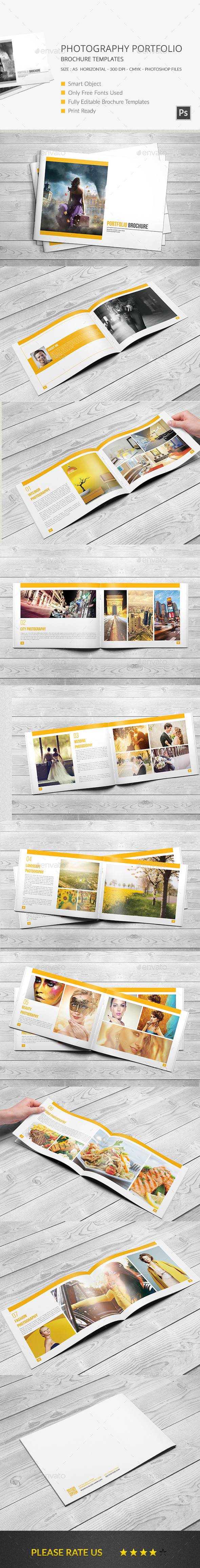 GraphicRiver Photography Portfolio Brochure Template 11226526 GraphicRiver Photography Portfolio Brochure Template 11226526