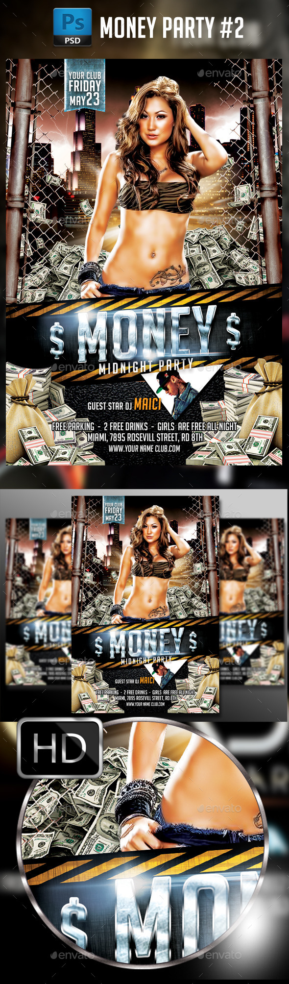 GraphicRiver Money Party #2 11189840 GraphicRiver Money Party #2 11189840