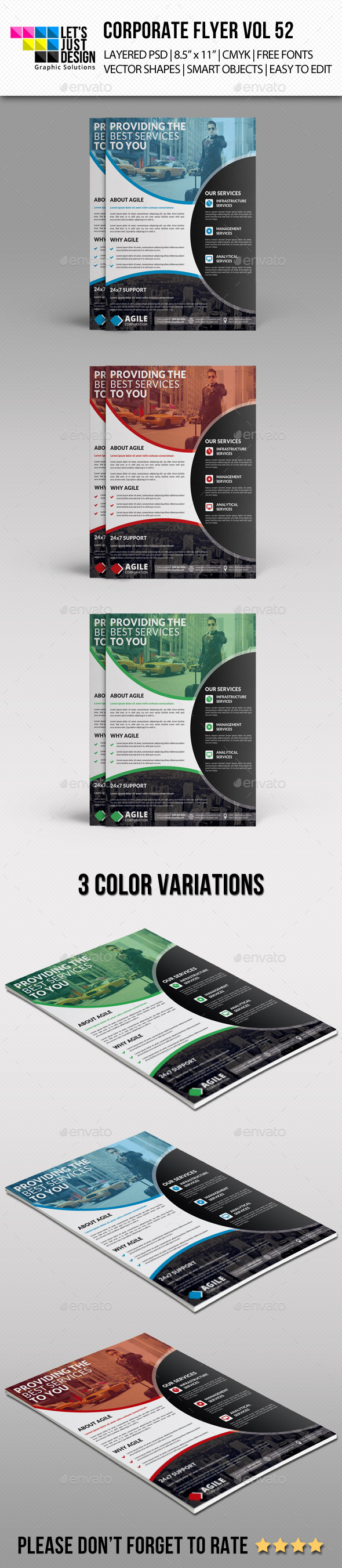 Corporate Flyer Template Vol 52 (Corporate)