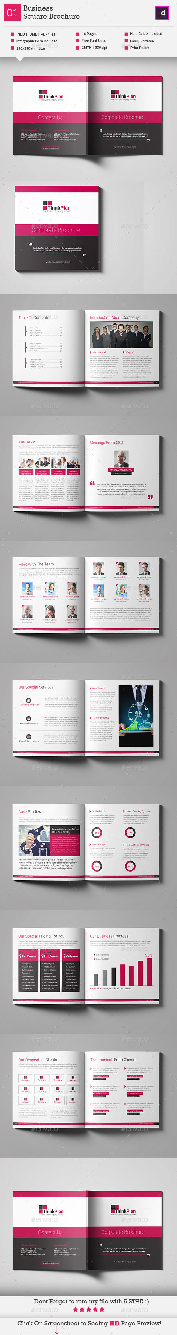 Business Square Brochure Template_V1 (Brochures)