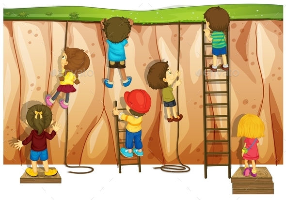 GraphicRiver Climbers 11229895 GraphicRiver Climbers 11229895