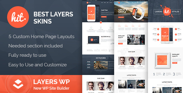 CodeCanyon HIT LayersWP WordPress Style Kit 11210237 CodeCanyon HIT LayersWP WordPress Style Kit 11210237