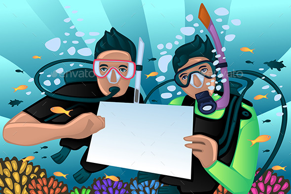 GraphicRiver Snorkeling Poster 11237175 GraphicRiver Snorkeling Poster 11237175
