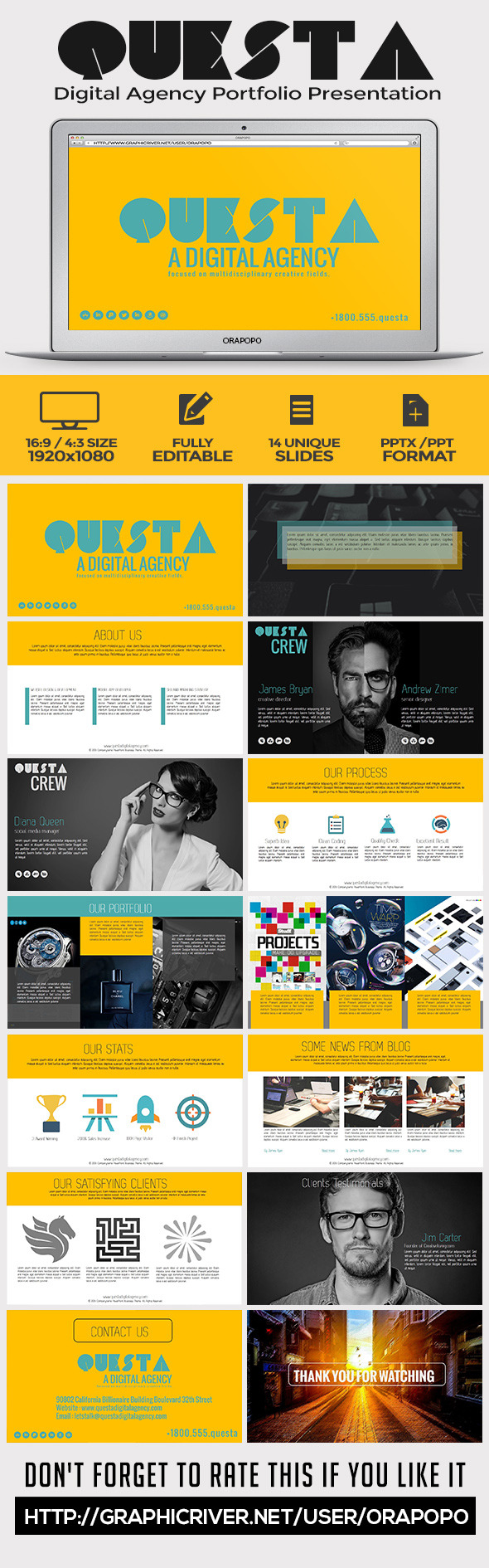 GraphicRiver Questa Digital Agency Portfolio Presentation 11238000 GraphicRiver Questa Digital Agency Portfolio Presentation 11238000