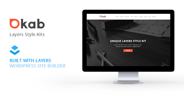 CodeCanyon Okab Layers WordPress Style Kit 11202838 CodeCanyon Okab Layers WordPress Style Kit 11202838