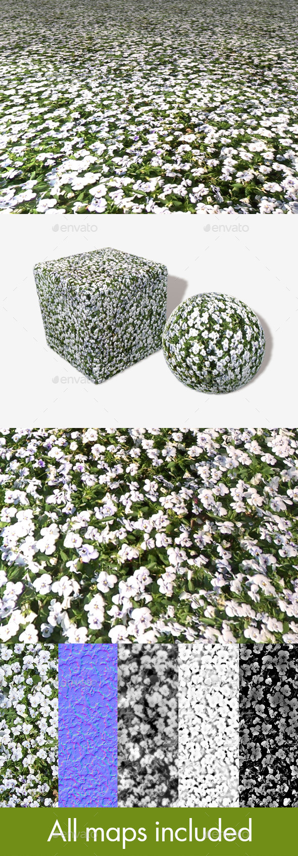 3DOcean White Flowerbed Seamless Texture 11239394 3DOcean White Flowerbed Seamless Texture 11239394