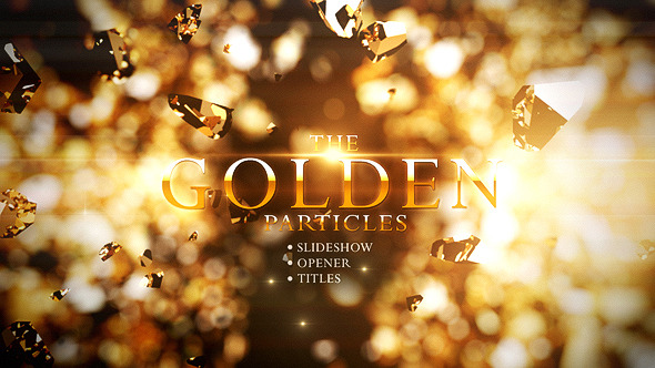 Free download Golden Particles nulled Videohive