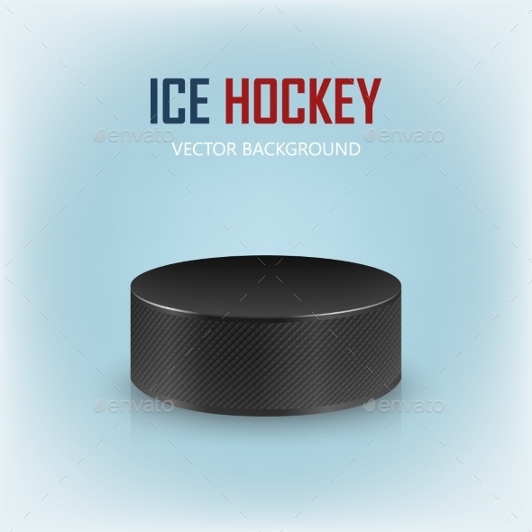 GraphicRiver Black Hockey Puck On Ice Rink 11240056 GraphicRiver Black Hockey Puck On Ice Rink 11240056