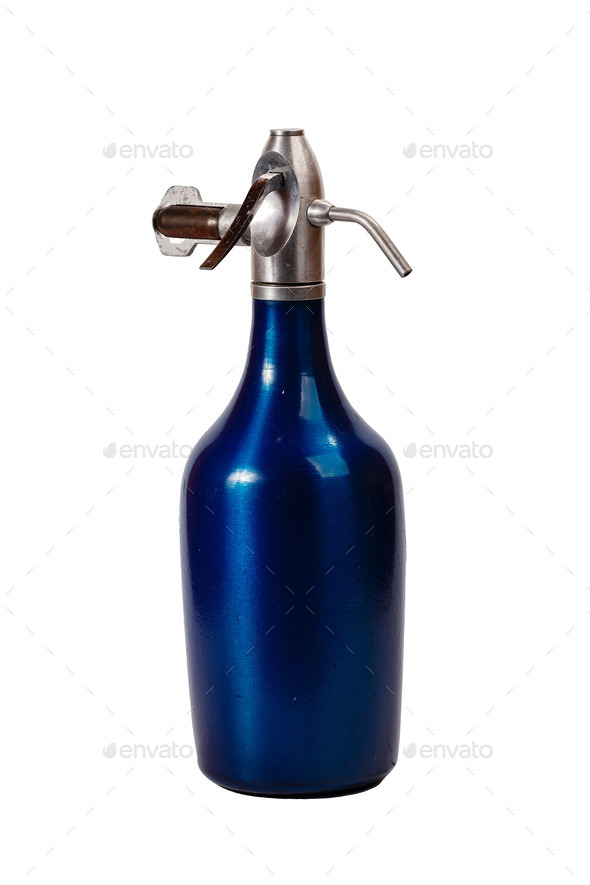 Old blue siphon (Misc) Photo Download