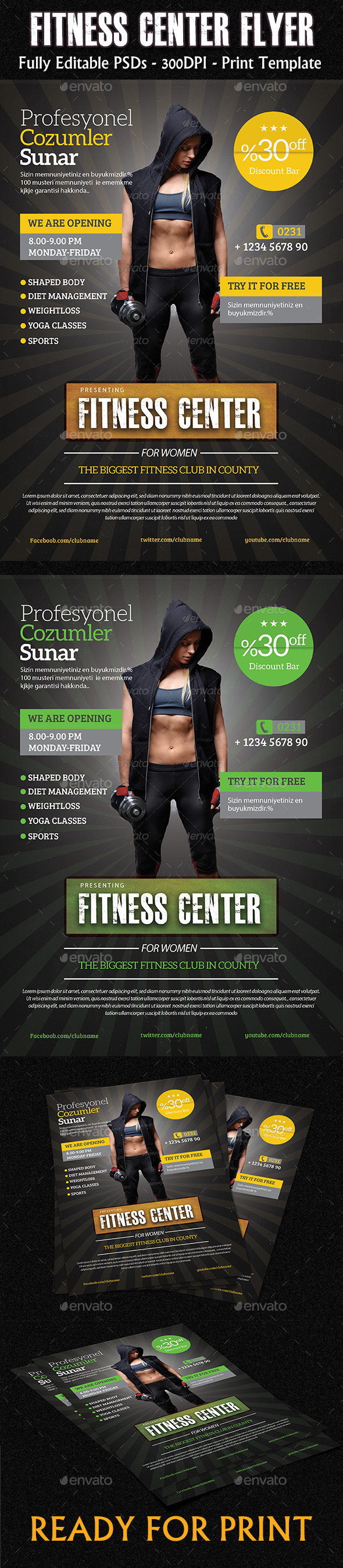 Fitness Center Flyer Temp (Flyers)