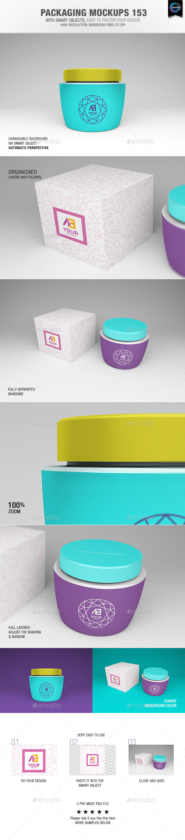 Packaging Mock-ups 153