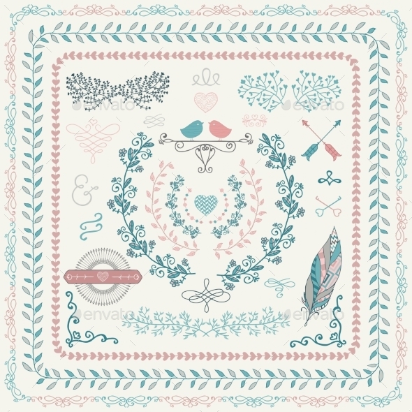 GraphicRiver Hand-Drawn Seamless Borders and Design Elements 11242773 GraphicRiver Hand-Drawn Seamless Borders and Design Elements 11242773
